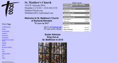 Desktop Screenshot of matthewchurch.com