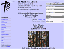 Tablet Screenshot of matthewchurch.com